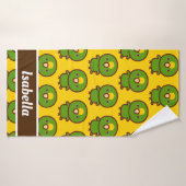 Amazone à couronne jaune (Serviette de bain)