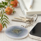 Amazone A-letter monogram Sleutelhanger (Voorkant Rechts)