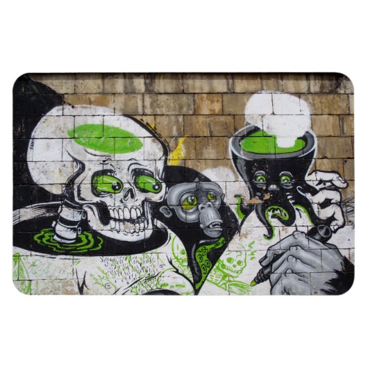 Amazone Skull Magneet (Horizontaal)