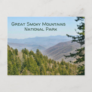 Amazone Uitzicht Great Smoky Mountains National Pa Briefkaart