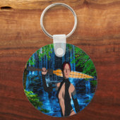 Amazone vrouw sleutelhanger (Voorkant)