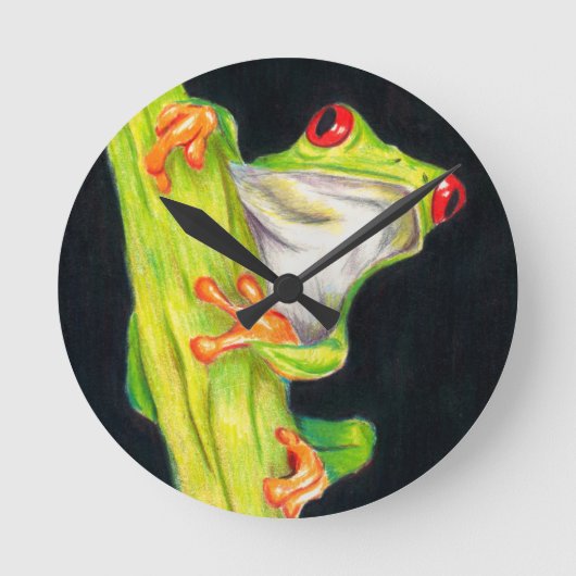 Amazonische ambassadeur Clock Ronde Klok (Voorkant)