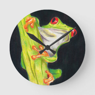 Amazonische ambassadeur Clock Ronde Klok