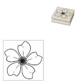 Ambacht deco sakura bloem 	rubberstempel (Gestempeld)