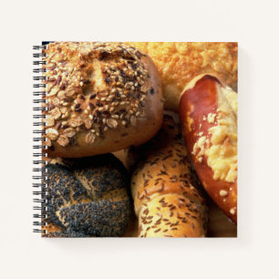 Ambachtelijk brood, broodjes, bakkerijbrood notitieboek