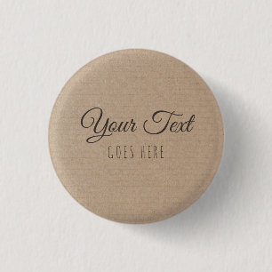 Ambachtelijk Product Vintage Eenvoudig Trendy Kraf Ronde Button 3,2 Cm
