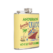 Ambachtelijke actie Funny Ship | Aangepaste naam Heupfles (Rechts)