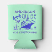 Ambachtelijke actie Funny Ship | Aangepaste naam V Blikjeskoeler (Achterkant)