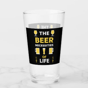 Ambachtelijke bierdrinkers glas