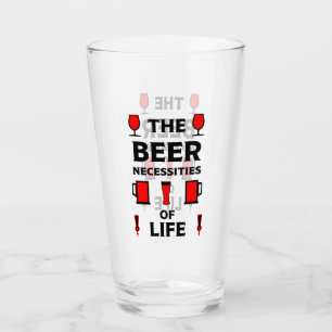 Ambachtelijke bierdrinkers glas