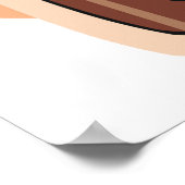 Ambachtelijke bierfles en glazen rustieke brouweri poster (Hoek)