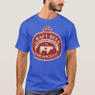 Ambachtelijke bierliefhebbers - San Angelo Nederla T-shirt