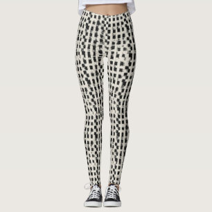 Ambachtelijke Micro-Ruitjes Leggings
