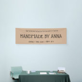 Ambachten Fair Handgemaakte Maker Vendor Booth Spandoek (Beurs)