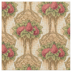 Ambachtsman of Mission Style Red Pears Patroon Stof