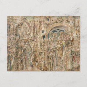 Ambassade van de Antenor bij Griekenland en het ar Briefkaart