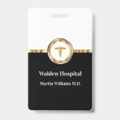 Ambassade van de Medische Faciliteit Badge (Achterkant)