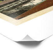 Ambassadeur Bridge Detroit, Michigan  Postca Foto Afdruk (Hoek)