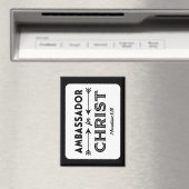Ambassadeur voor Christus Schrift Slogan Magneet (Insitu (Vaatwasser))
