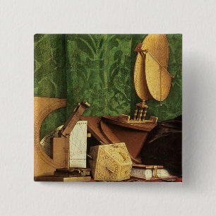 Ambassadeurs 1533 vierkante button 5,1 cm