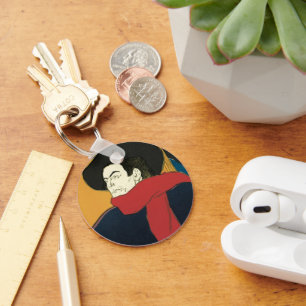 Ambassadeurs, Aristide Bruant door Toulouse Lautre Sleutelhanger