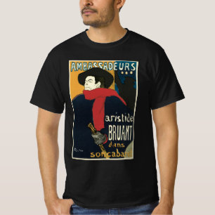 Ambassadeurs, Aristide Bruant door Toulouse Lautre T-shirt