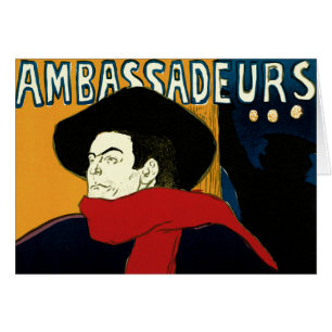  Ambassadeurs Art Nouveau in Toulouse Lautrec