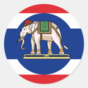    ambassadeurThailand, Thailand Ronde Sticker