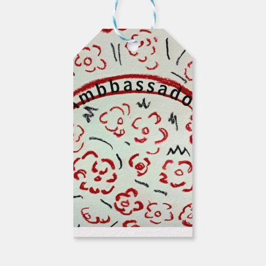 Ambassador Cadeaulabel (Achterkant)