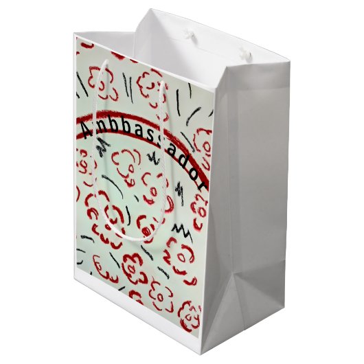 Ambassador Medium Cadeauzakje (Achterkant Gekanteld)