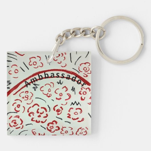 Ambassador Sleutelhanger (Achterkant)
