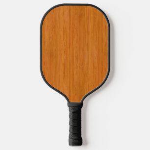 Amber Bamboo Wood Grain Kijk Pickleball Paddle