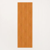 Amber Bamboo Wood Grain Kijk Yogamat (Achterkant)