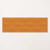 Amber Bamboo Wood Grain Kijk Yogamat (Voorkant (horizontaal))