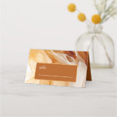 Amber Brandy Abstracte Ink Wedding ID1089 (Voorkant)