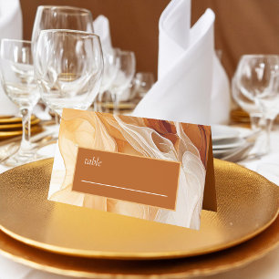 Amber Brandy Abstracte Ink Wedding ID1089