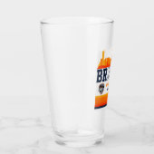 Amber Brooks 100th Pet Beer Glass Glas (Rechts)