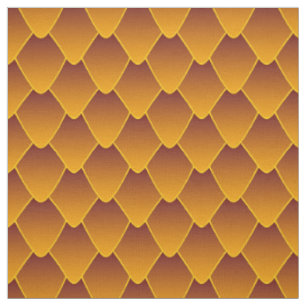 Amber Dragon Scales Stof