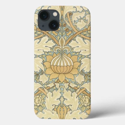Amber Floral Pattern par William Morris Coque ipad (Verso)