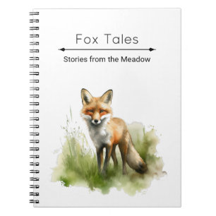 Amber Gaze: Meadow Fox, op maat gemaakt Notitieboek