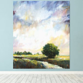 Amber Glow II Canvas Afdruk (Insitu (Houten vloer))