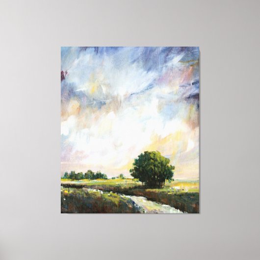 Amber Glow II Canvas Afdruk (Voorkant)