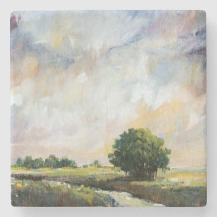 Amber Glow II Stenen Onderzetter