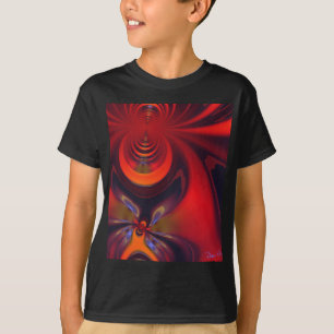 Amber Goddess - Oranje en Gold Passion T-shirt