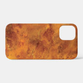 Amber goudbruine marmer Case-Mate iPhone case (Achterkant (horizontaal))