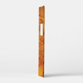 Amber goudbruine marmer Case-Mate iPhone case (Achterkant / Rechts)