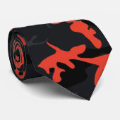 Amber Highlights Camo Stropdas (Opgerold)