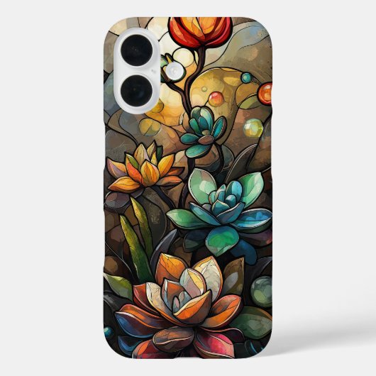 Amber Leavescape Case-Mate iPhone Case (Achterkant)