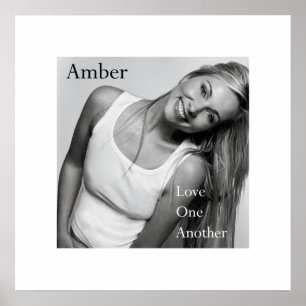 Amber-liefde-een-ander 20x20 steen UV Poster