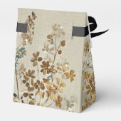 Amber meadow floral bedankdoosjes (Achterkant)